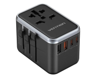 Vention Uniwersalny adapter podróżny 65W GaN 2x USB-A 2x USB-C - 1543464 - zdjęcie 2